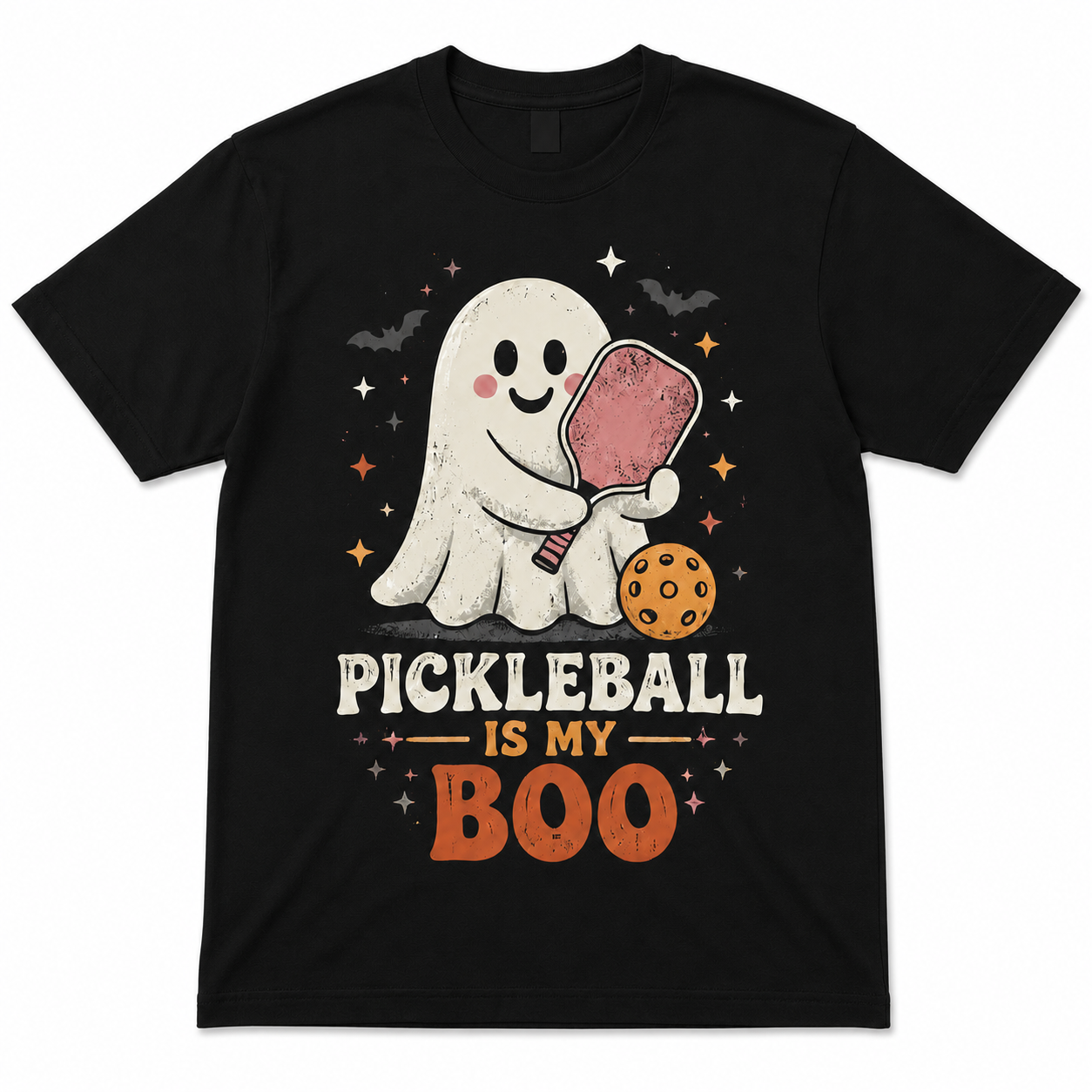 Pickleball Is My Boo Halloween Ghost T-Shirt