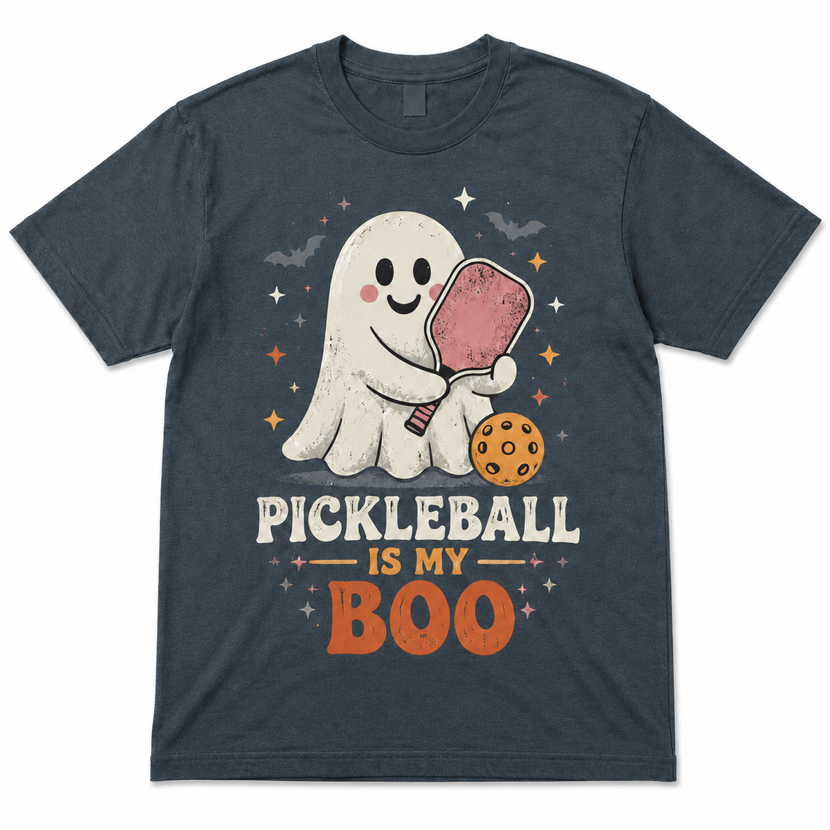 Pickleball Is My Boo Halloween Ghost T-Shirt