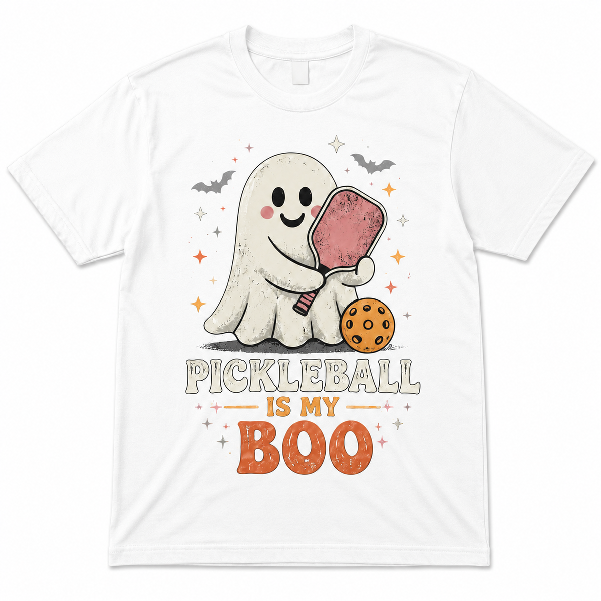 Pickleball Is My Boo Halloween Ghost T-Shirt