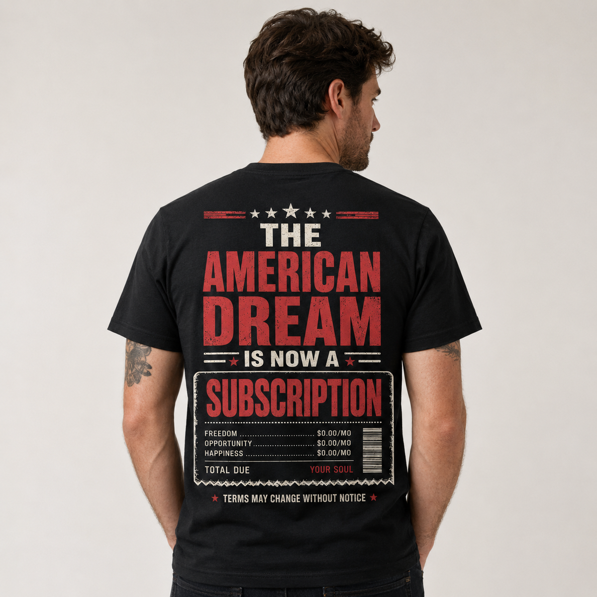 The American Dream Is Now a Subscription T-Shirt